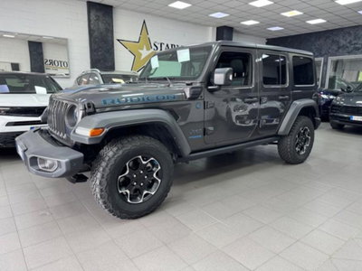 Jeep Wrangler Unlimited 2.0 PHEV ATX 4xe Rubicon usato