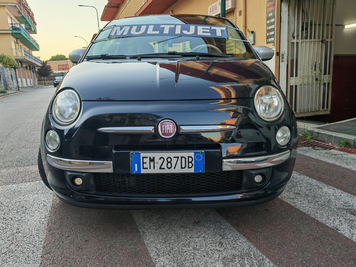 Fiat 500 1.3 Multijet 16V 95 CV Matt Black (2)