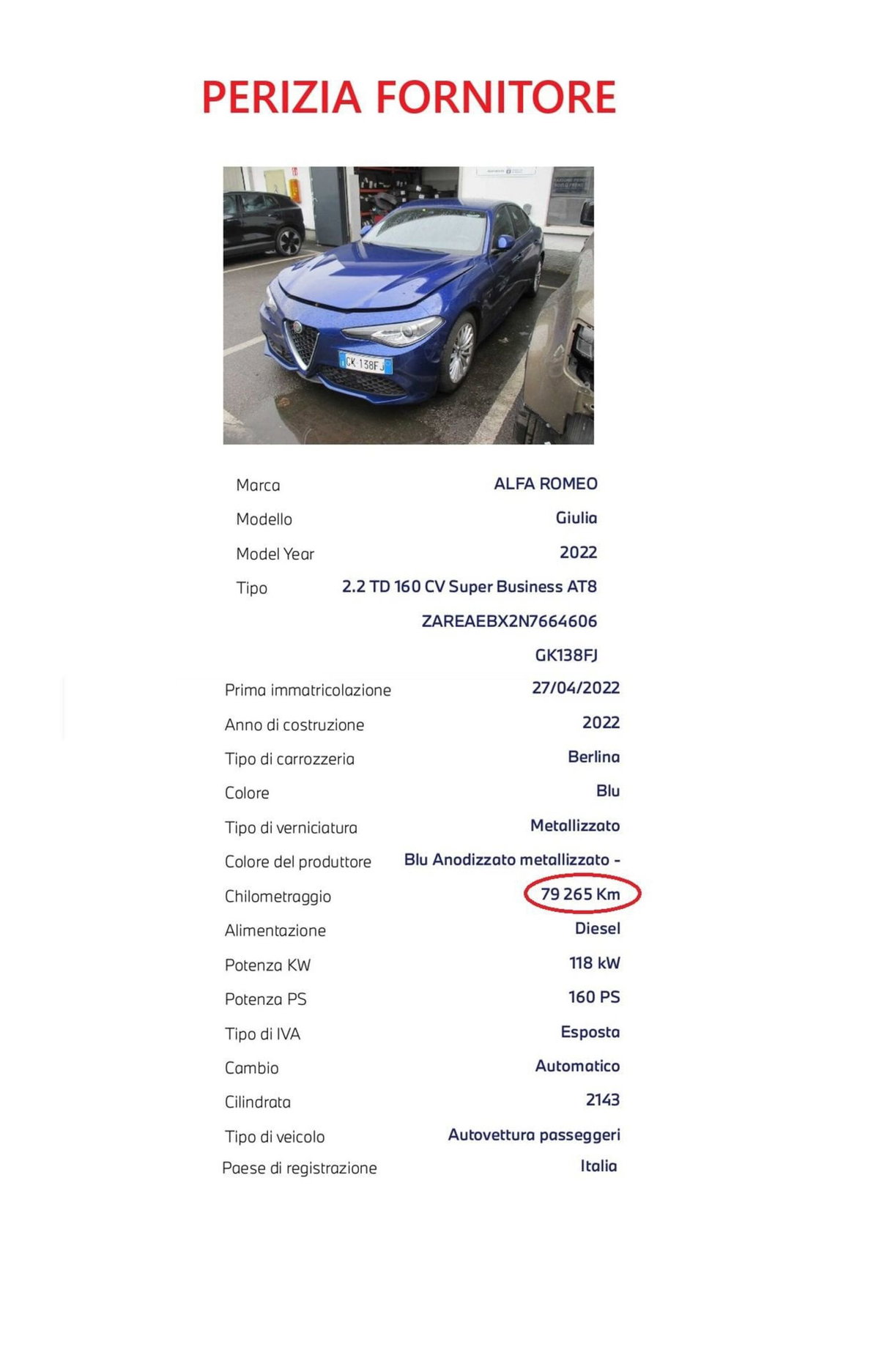 Alfa Romeo Giulia 2.2 Turbodiesel 160 CV AT8 Super (14)