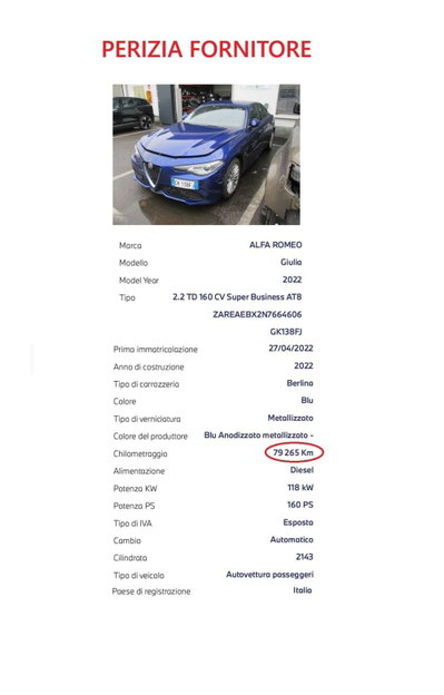 Alfa Romeo Giulia 2.2 Turbodiesel 160 CV AT8 Super (14)