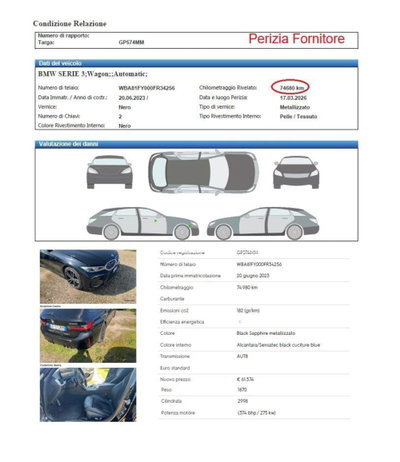 BMW Serie 3 Touring M340i  mhev 48V xdrive MSport Pro auto (12)