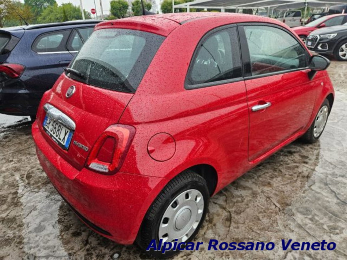 Fiat 500 1.0 Hybrid Red (2)