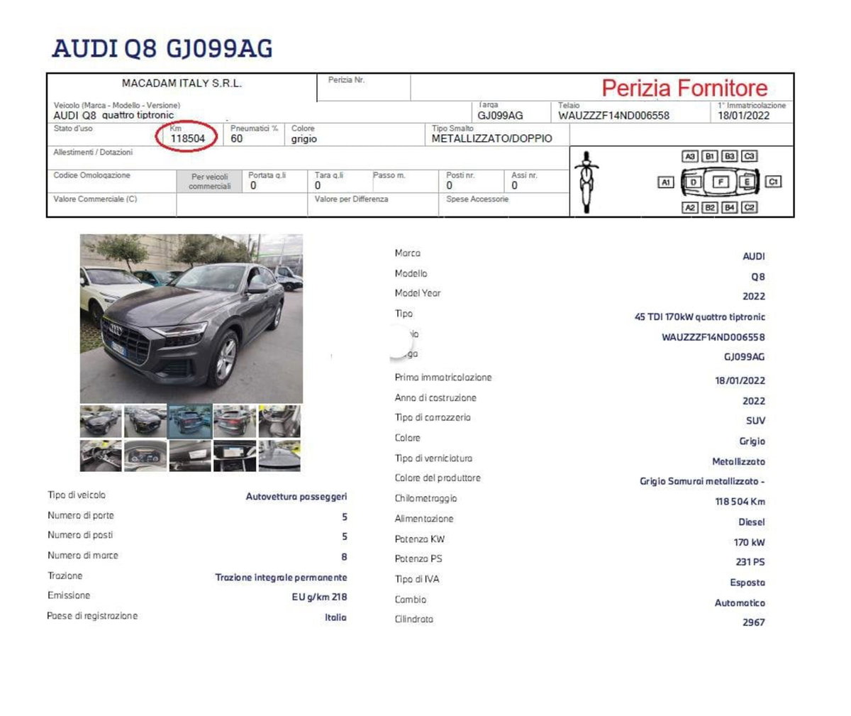 Audi Q8 Q8 45 TDI quattro tiptronic Sport (12)