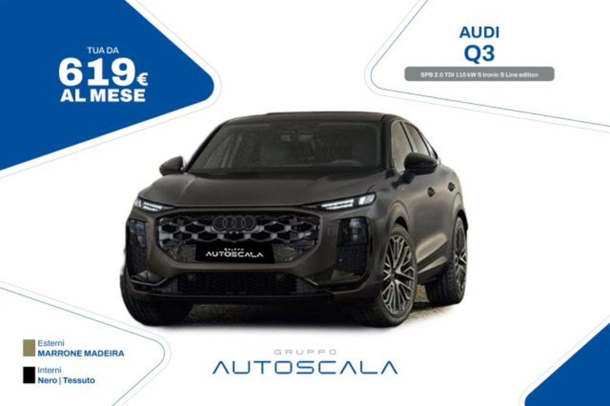 Audi Q3 Sportback 35 TDI quattro S tronic S line edition