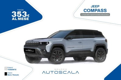 Jeep Compass 1.2 turbo e-hybrid mhev First Edition fwd 145cv edct6 nuova