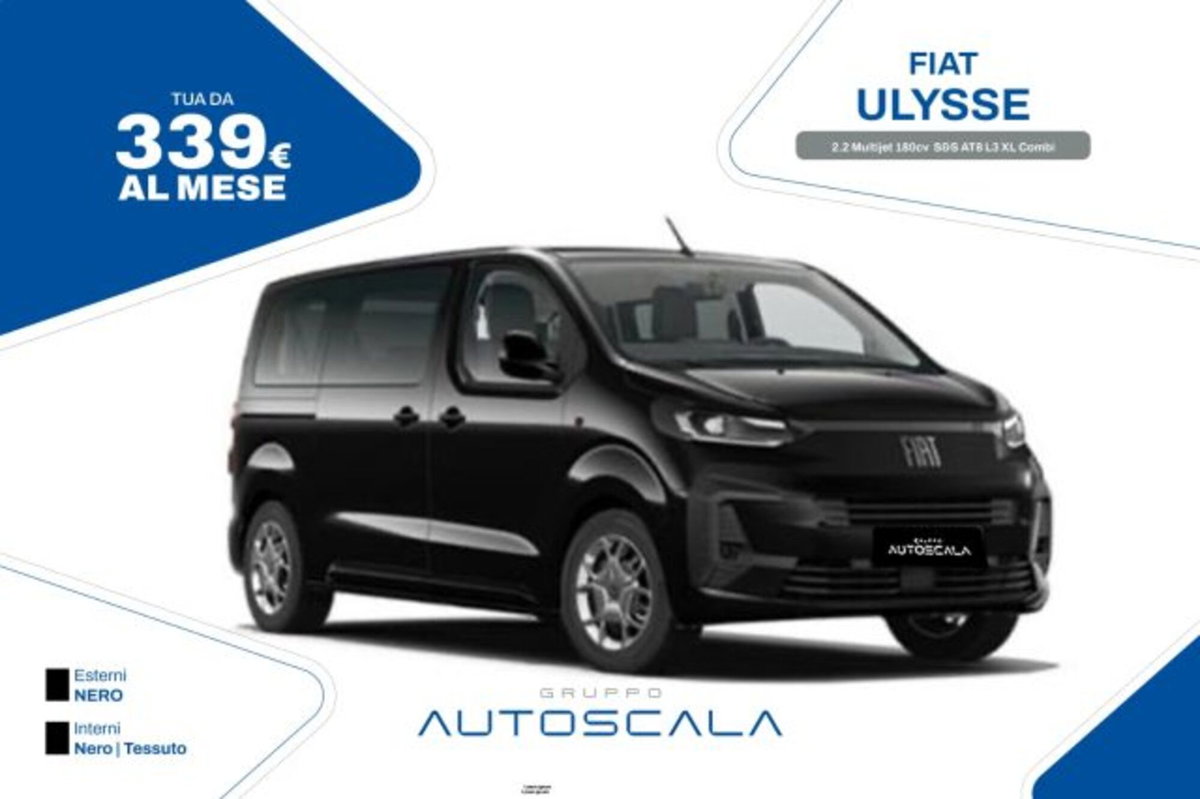 Fiat Ulysse combi M1 XL 2.2 diesel 180cv S&S Pop auto