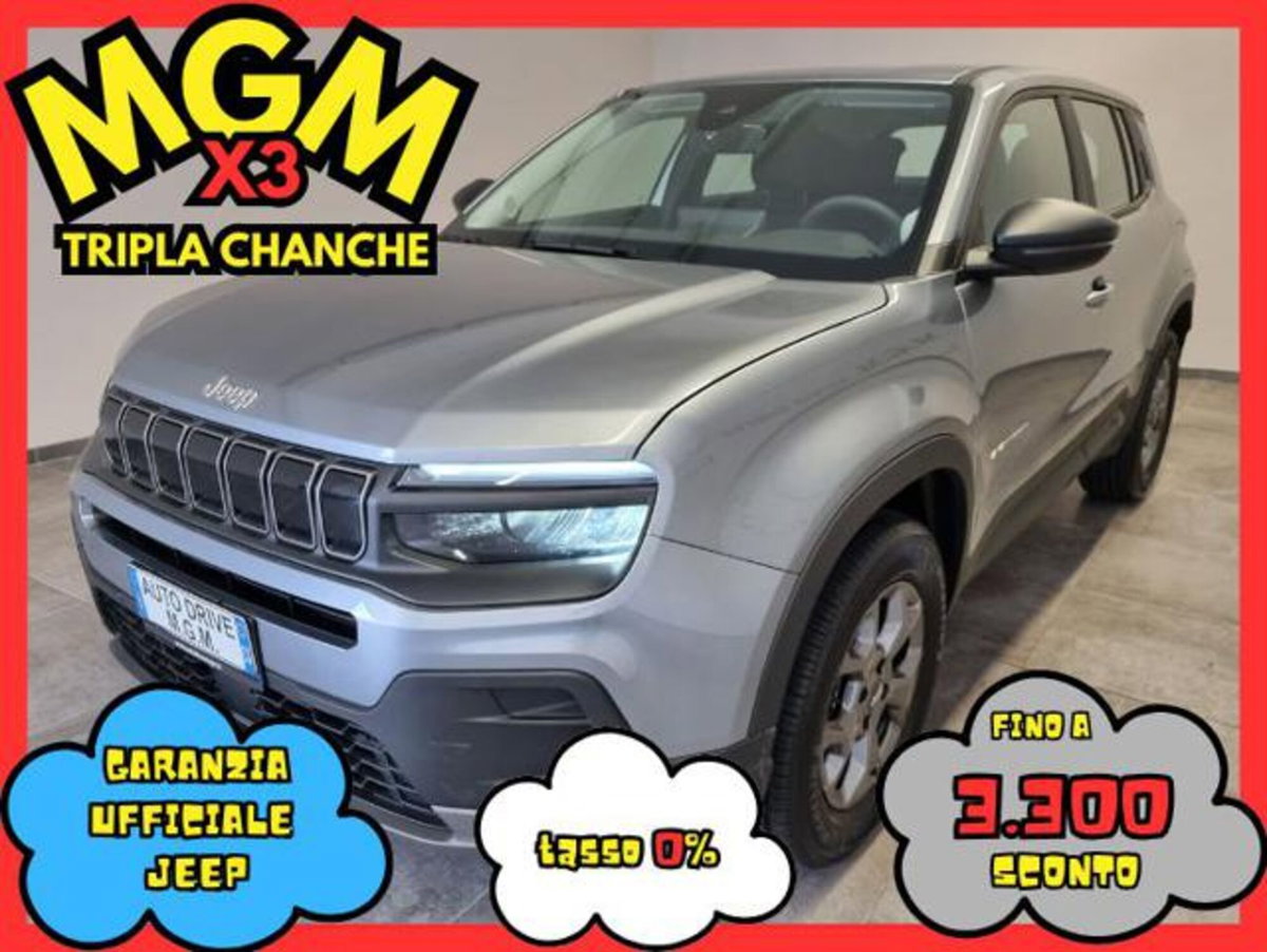 Jeep Avenger 1.2 turbo Altitude fwd 100cv