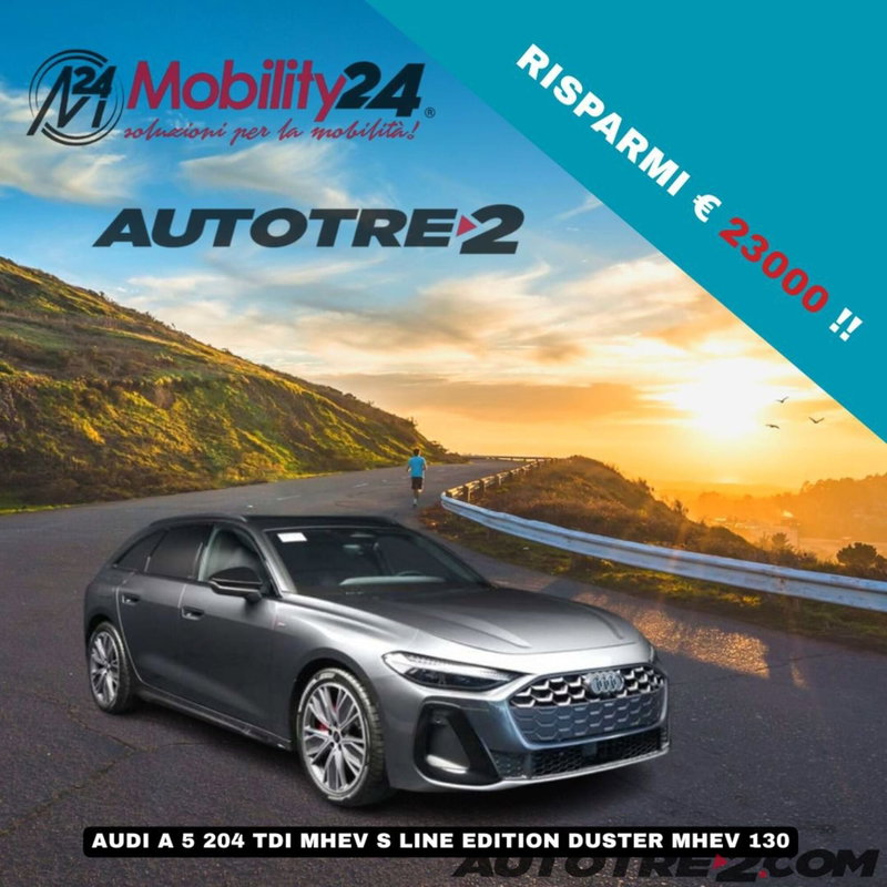 Audi A5 Avant 2.0 tdi mhev+ S line edition 204cv s-tronic