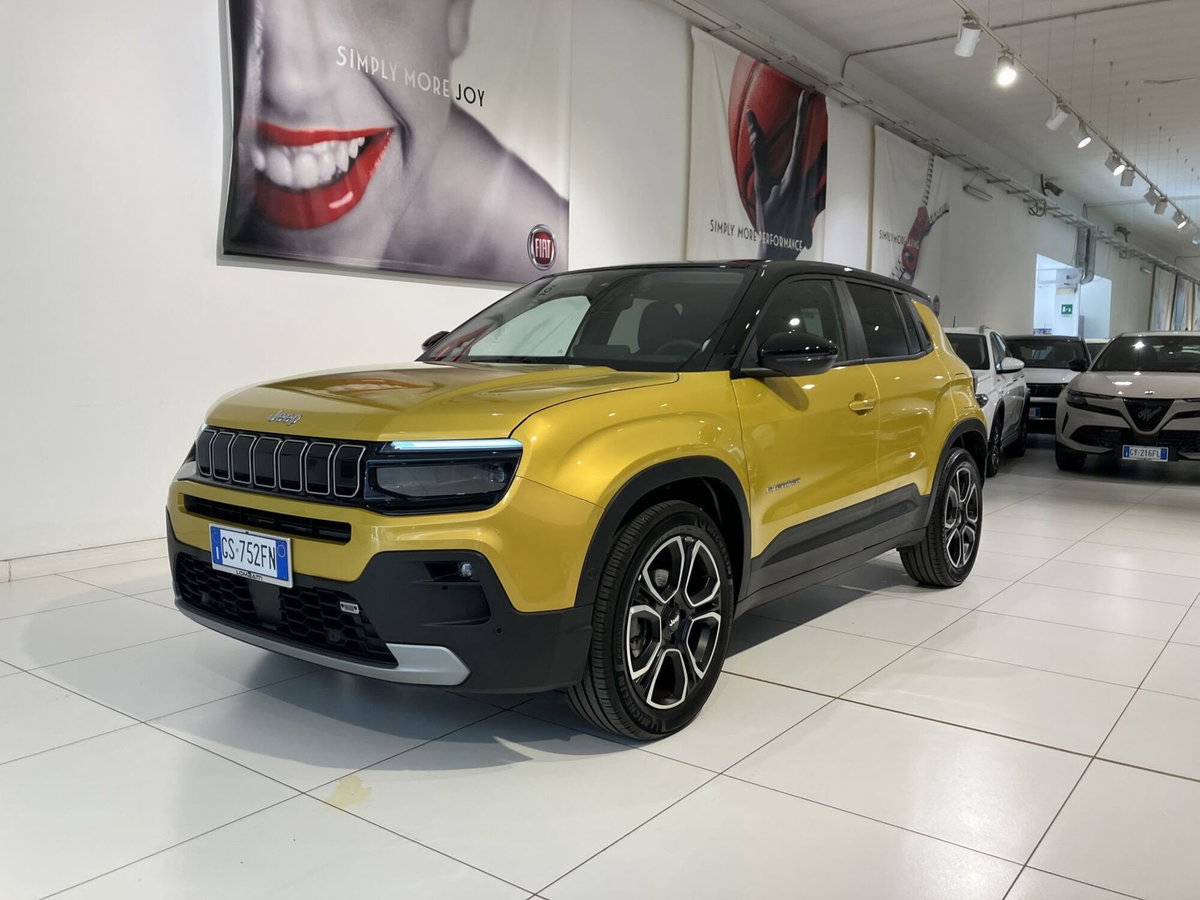 Jeep Avenger 1.2 turbo Summit fwd 100cv