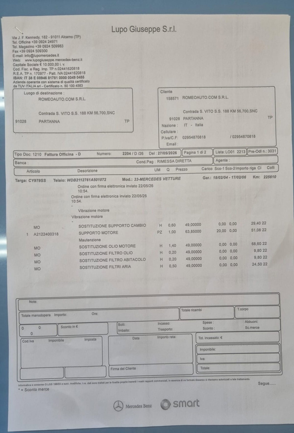 Mercedes-Benz Classe E Station Wagon 55 Kompressor cat AMG (20)