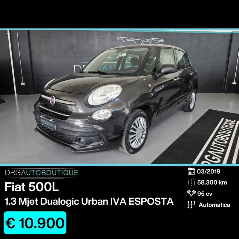Fiat 500L 1.3 Multijet 95 CV Dualogic Urban