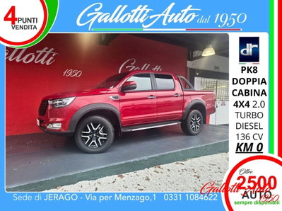 Dr PK8 2.0 turbo diesel 4x4 136cv nuovo