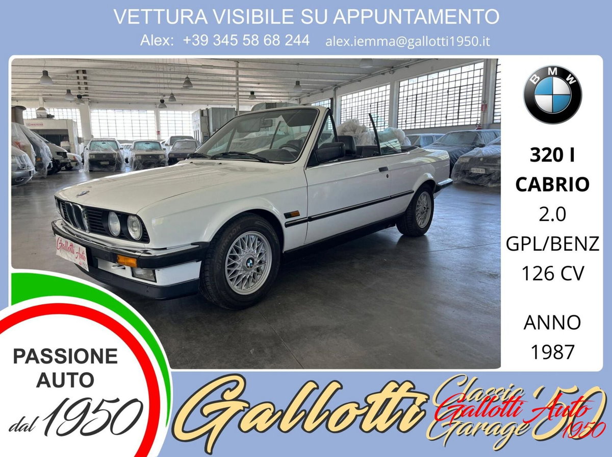 BMW Serie 3 Cabrio 320i let
