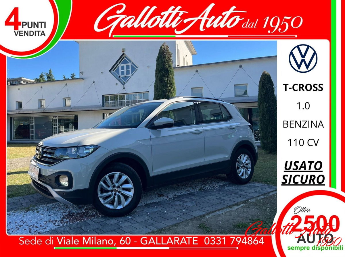 Volkswagen T-Cross 1.0 TSI 110 CV DSG Style