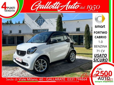 smart Fortwo Cabrio 70 1.0 twinamic cabrio Youngster usata