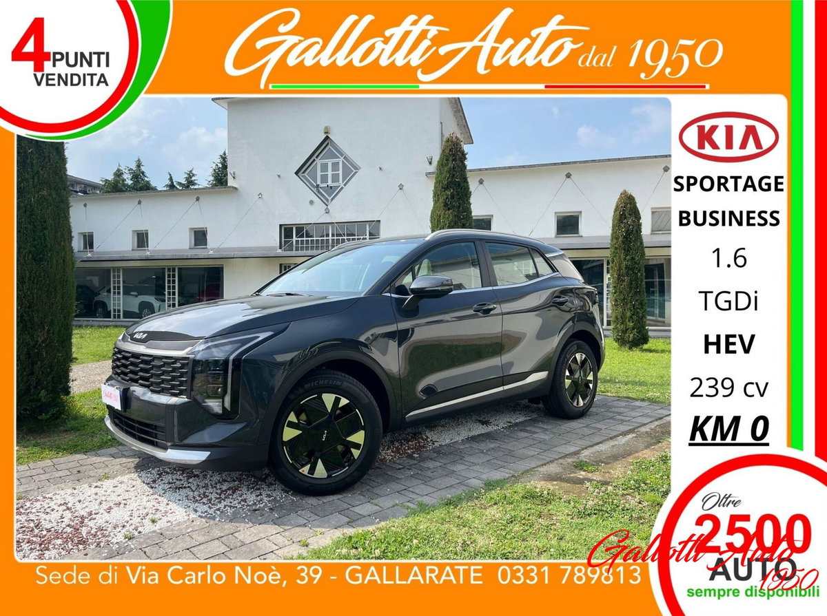 Kia Sportage 1.6 t-gdi hev Gpl Business at6