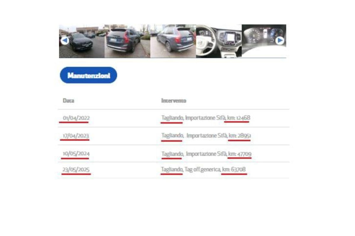 Volvo XC90 B5 (d) AWD Geartronic 7 posti Inscription (13)