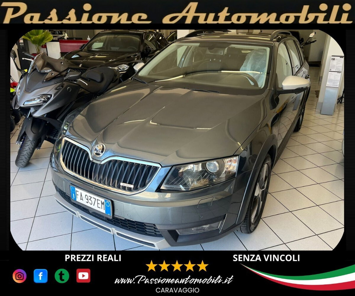 Skoda Octavia Station Wagon 2.0 TDI CR 180 CV 4x4 DSG Wagon Scout