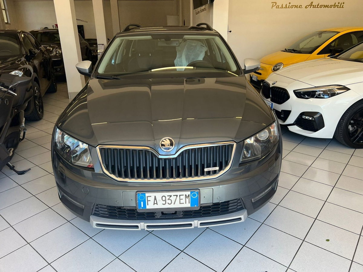 Skoda Octavia Station Wagon 2.0 TDI CR 180 CV 4x4 DSG Wagon Scout (2)