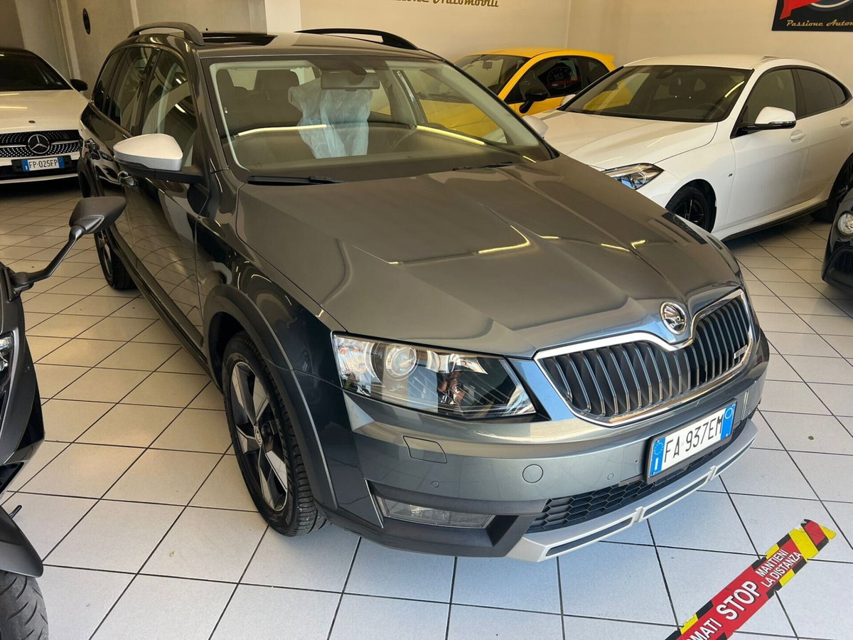 Skoda Octavia Station Wagon 2.0 TDI CR 180 CV 4x4 DSG Wagon Scout (3)