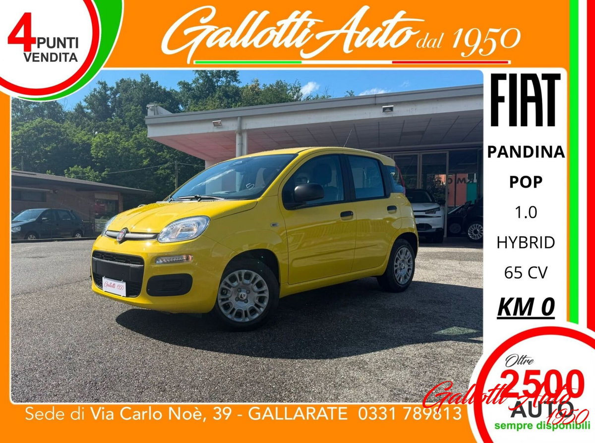 Fiat Pandina 1.0 firefly hybrid Pop s&s 65cv