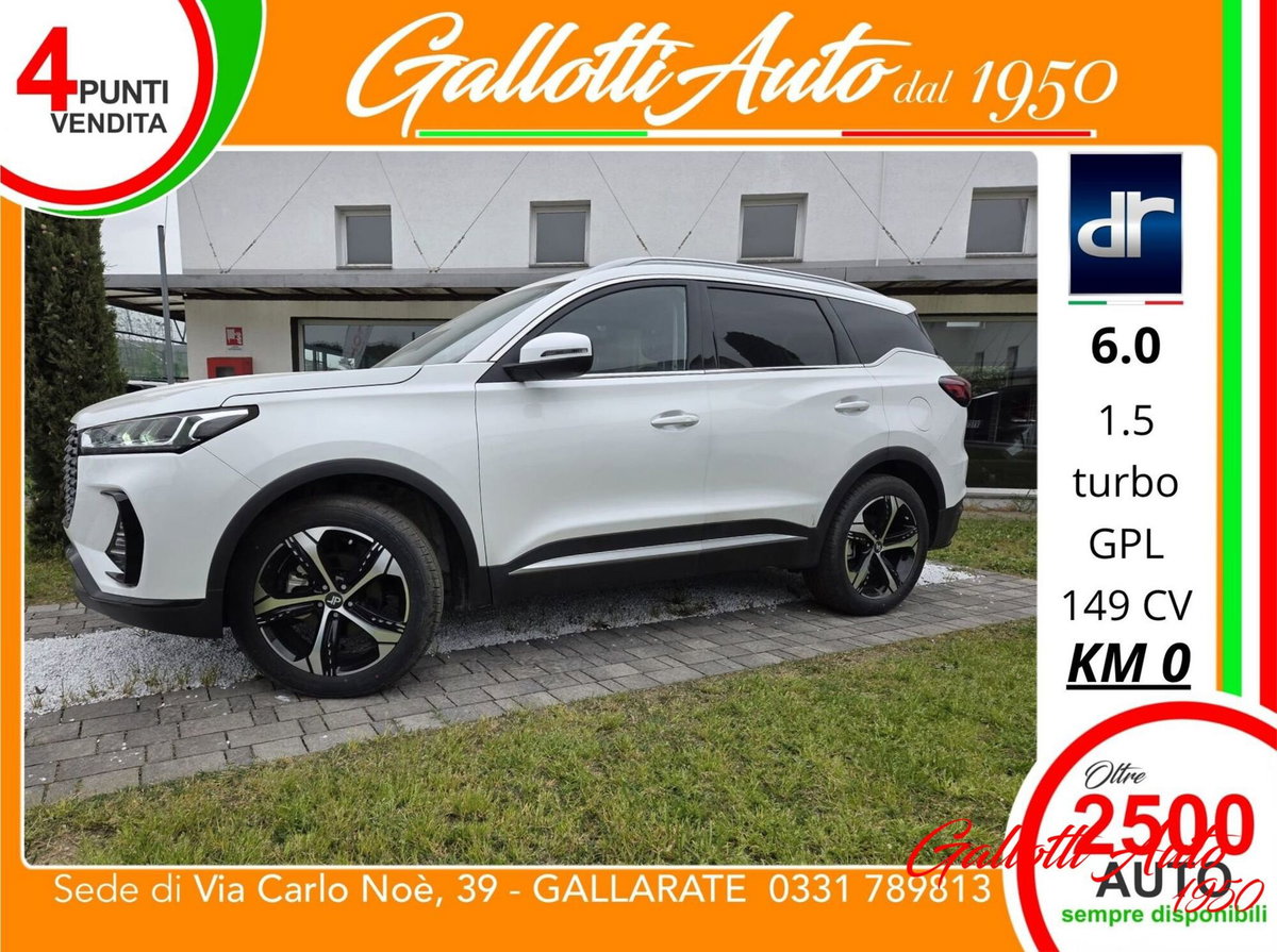 Dr DR 6.0 6.0 1.5 turbo Gpl 149cv
