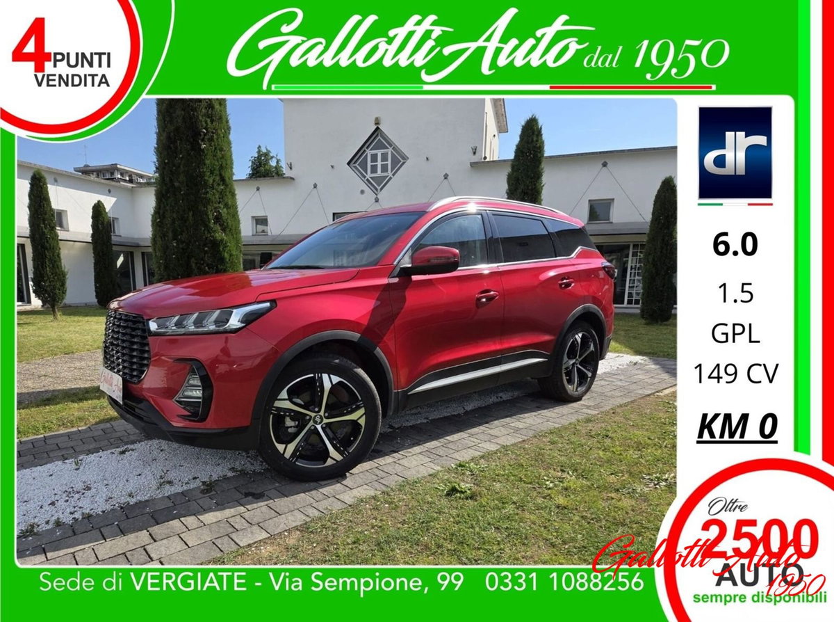 Dr DR 6.0 6.0 1.5 turbo Gpl 149cv