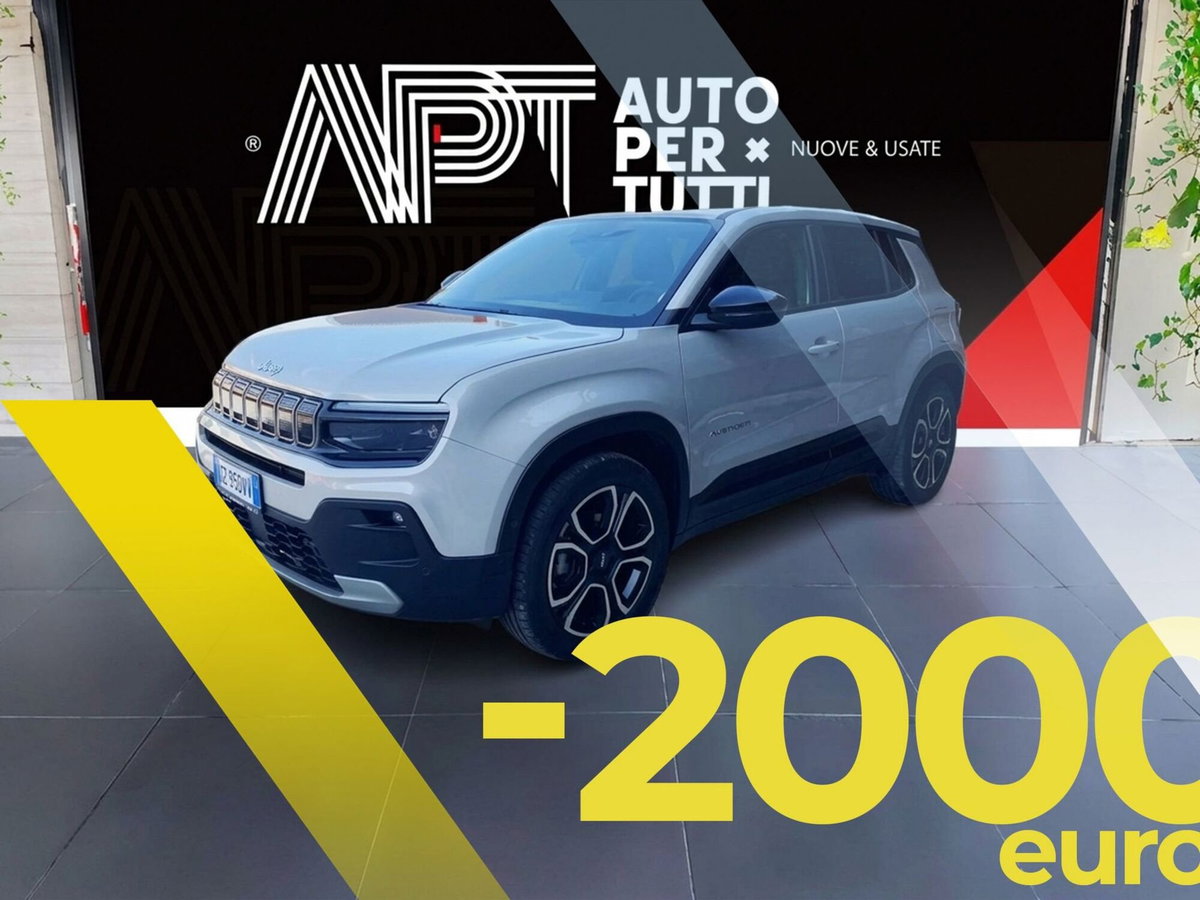 Jeep Avenger 1.2 turbo Summit fwd 100cv