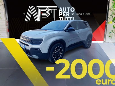 Jeep Avenger 1.2 turbo Summit fwd 100cv usata