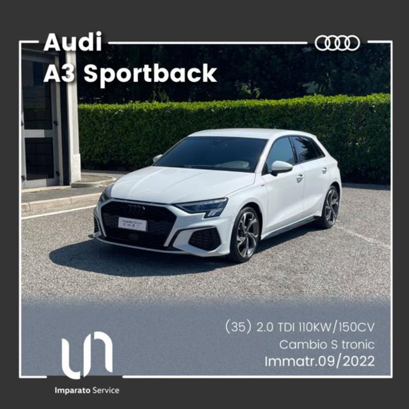Audi A3 Sportback 35 TDI S tronic Business