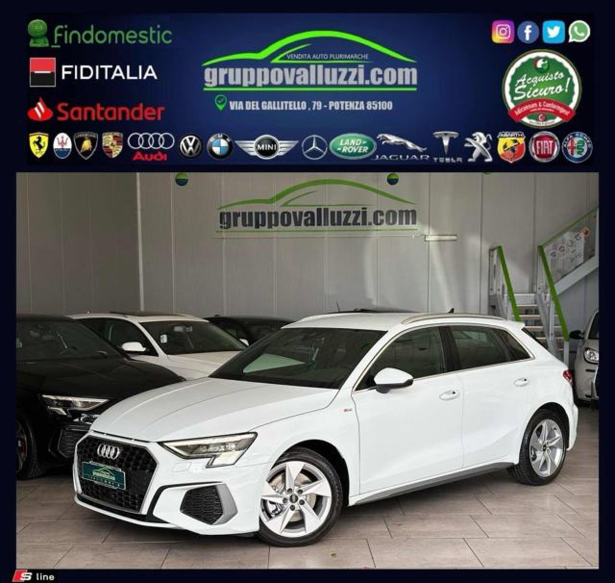 Audi A3 Sportback 35 TFSI S line edition