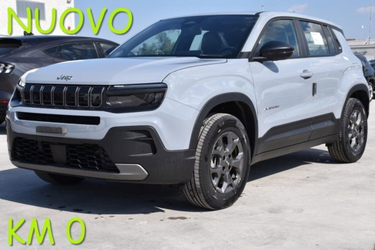 Jeep Avenger 1.2 turbo e-hybrid mhev Longitude fwd 110cv edct6