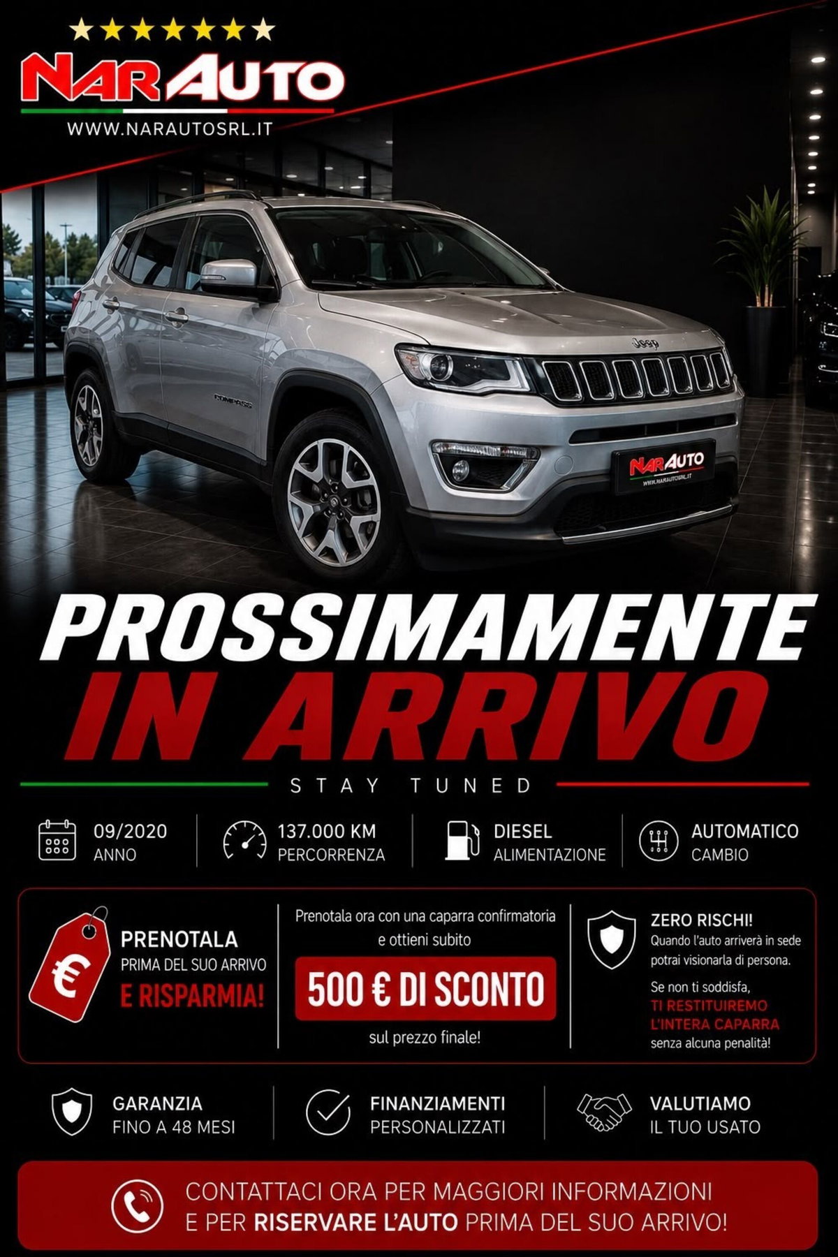Jeep Compass 2.0 Multijet II aut. 4WD Limited