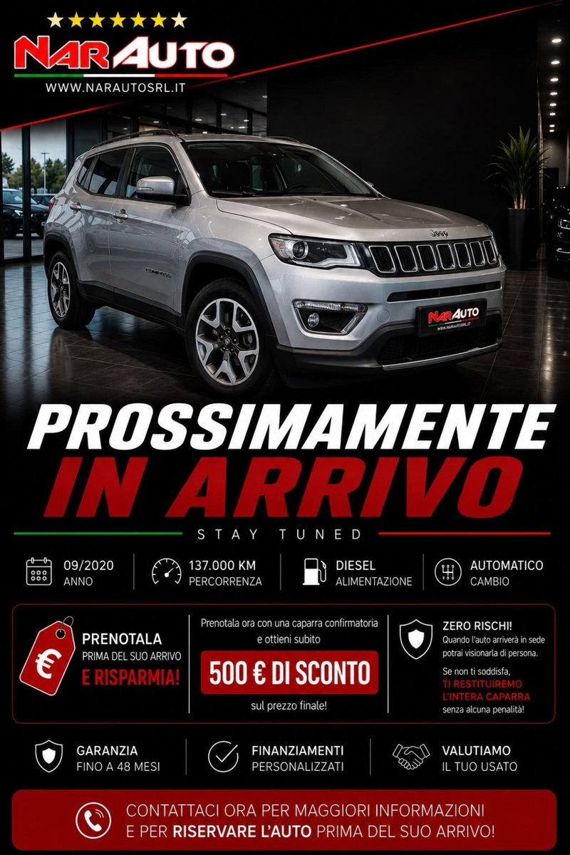 Jeep Compass 2.0 Multijet II aut. 4WD Limited