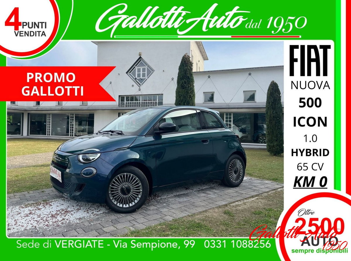 Fiat 500 1.0 hybrid Torino