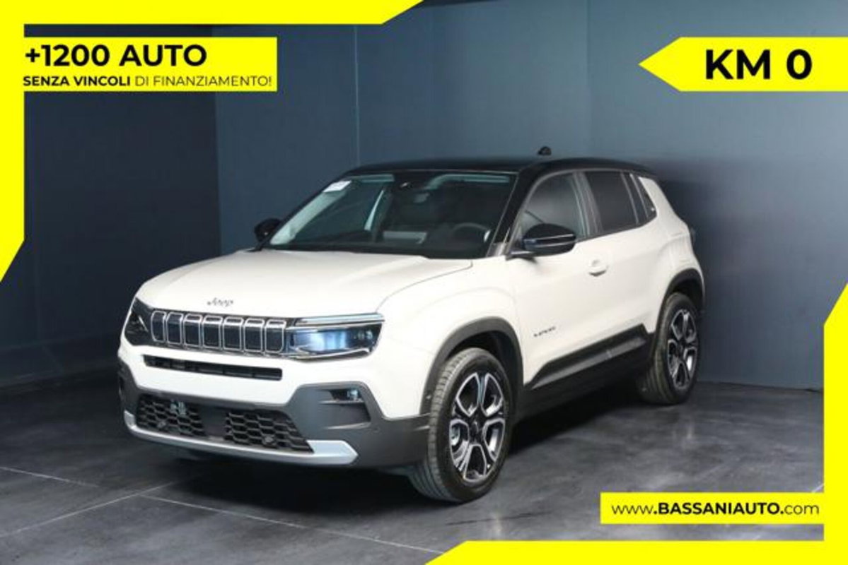 Jeep Avenger 1.2 turbo Summit fwd 100cv