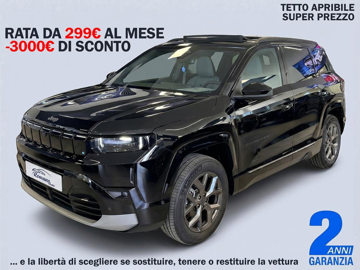 Jeep Compass 1.2 turbo e-hybrid mhev First Edition fwd 145cv edct6