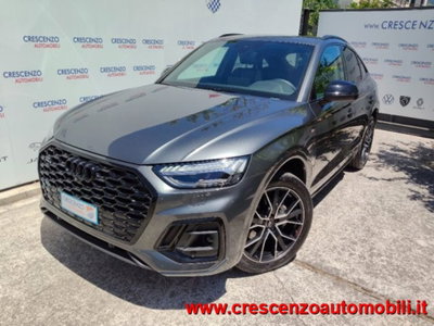 Audi Q5 Sportback 40 2.0 tdi mhev 12V Identity Black quattro s-tronic usata