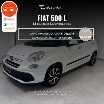 Fiat 500L Living 1.6 Multijet 120 CV Business usata