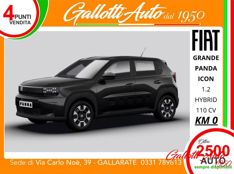 Fiat Grande Panda 1.2 hybrid Icon 110cv edct