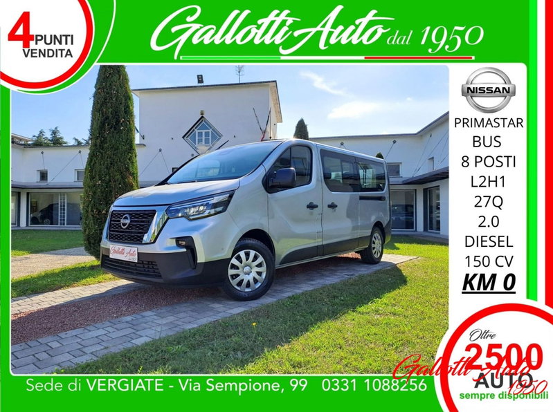 Nissan Primastar Furgone 29 2.0 dCi 150CV PL-TA Furgone Acenta Plus