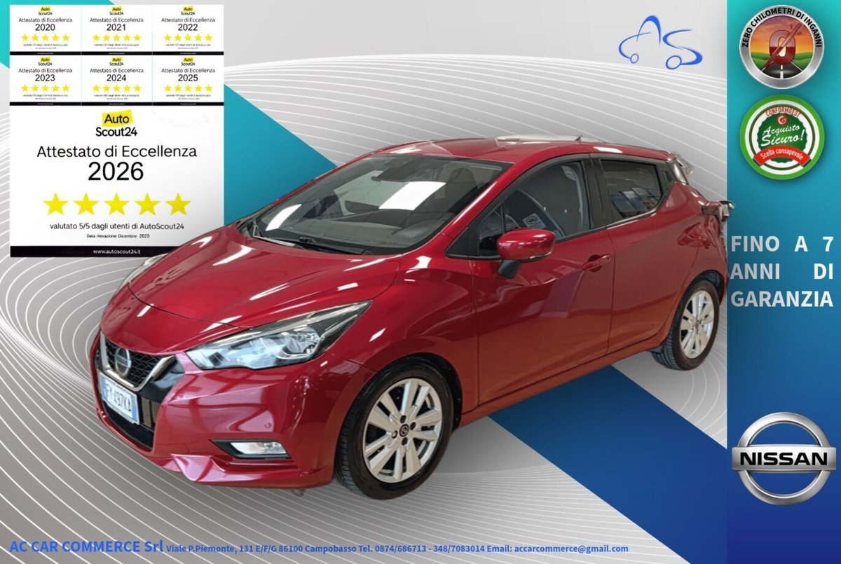 Nissan Micra IG-T 100 Xtronic 5 porte Tekna