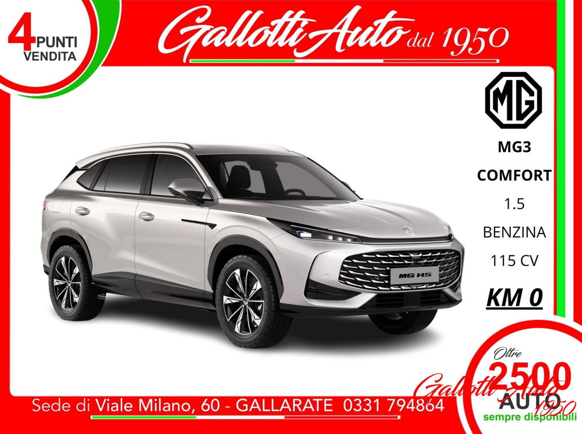 Mg MG3 1.5 Comfort