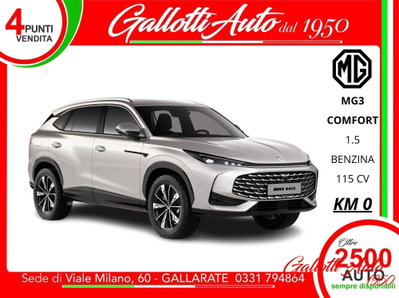 Mg MG3 1.5 Comfort nuova