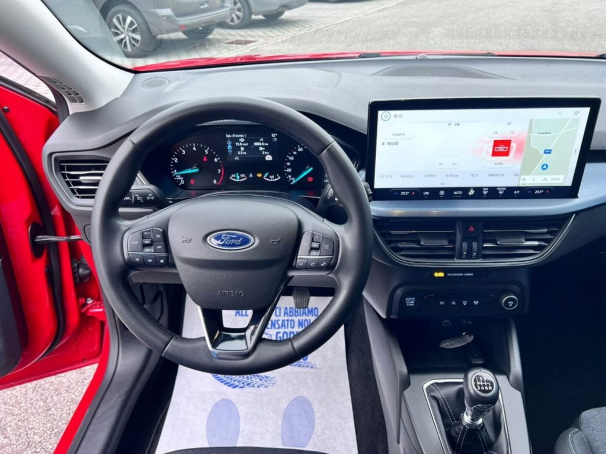 Ford Focus Station Wagon 1.0 EcoBoost Hybrid 125 CV SW Active (9)