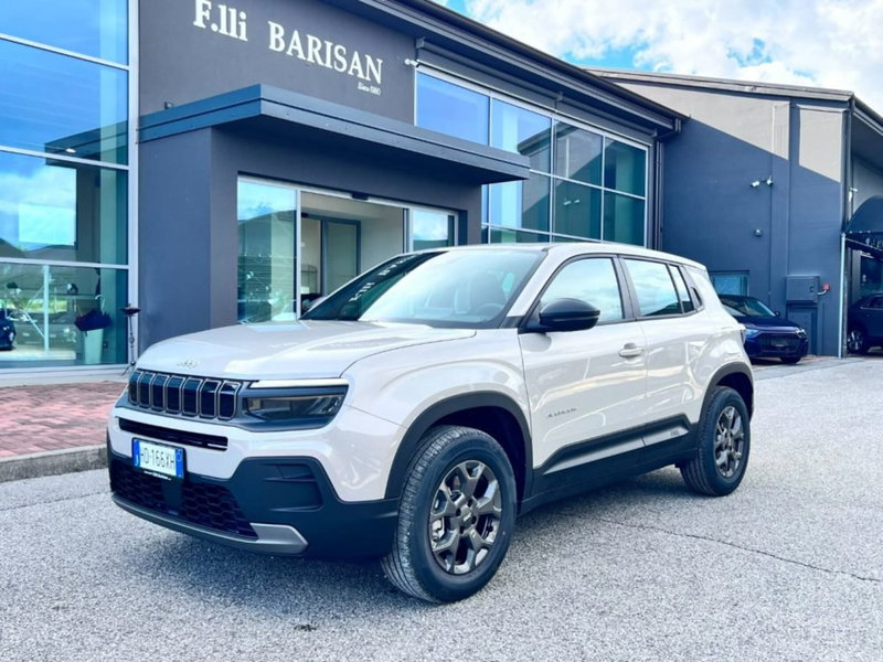 Jeep Avenger full-electric Longitude fwd 156cv auto