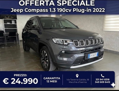 Jeep Compass 1.3 T4 190CV PHEV AT6 4xe Limited usata