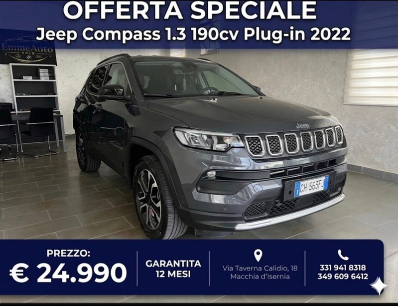 Jeep Compass 1.3 T4 190CV PHEV AT6 4xe Limited