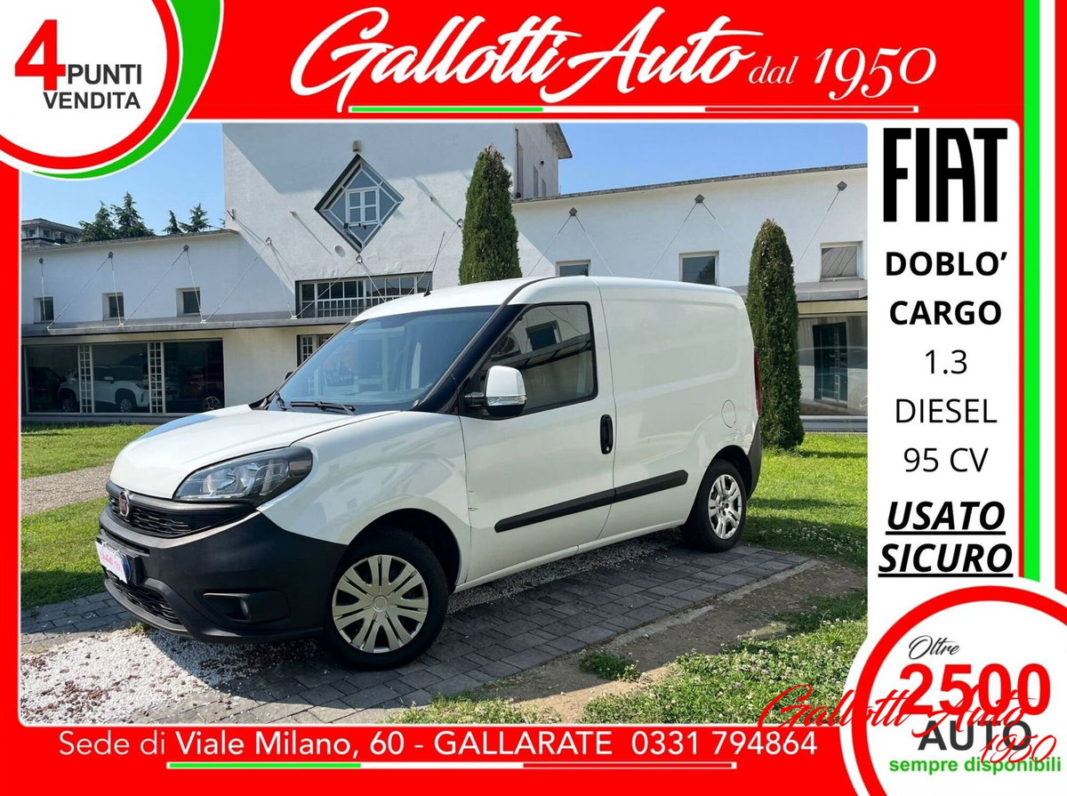 Fiat Doblò Furgone cargo 1.3 mjt 95cv CH1 15q Easy S&S