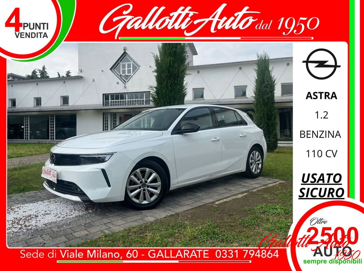 Opel Astra 1.2 Turbo 110 CV Elegance